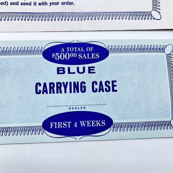 RARE! Vintage 1960/70s Tupperware Demonstration Guide & Envelop/Gift Certificate - Picture 10 of 16